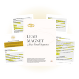 Lead Magnet 5 Day Email Sequence - Copy Writing Template - Fill-in-the-blanks