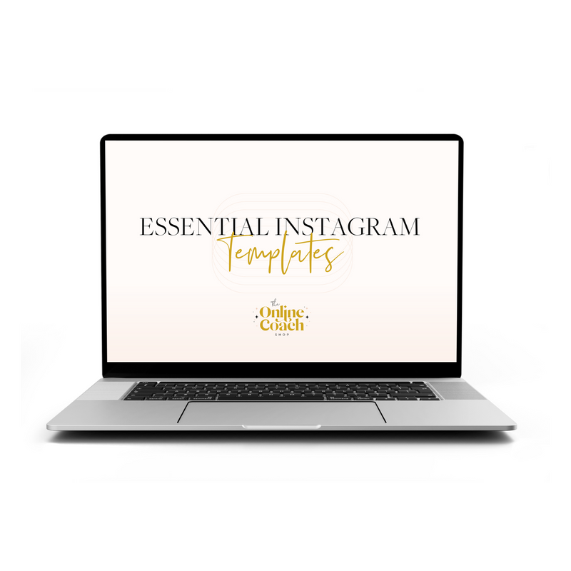 Essential Instagram Templates - 30+ Canva templates - Drag & Drop - Fill in the Blanks