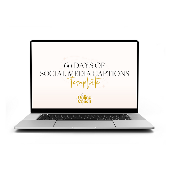 60 Days of Social Media Captions - Promotional - Engaging Questions - Instagram - Facebook - TikTok - Twitter