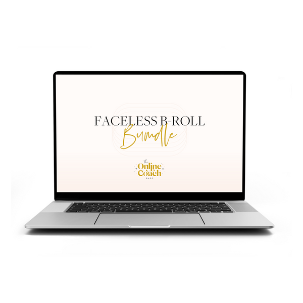 Faceless B-Roll Bundle: Create reels without your face!