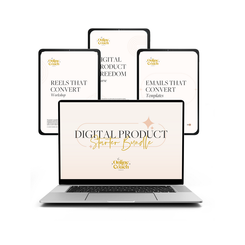 Digital Product Starter - Everything your need to build & sell your digital product!