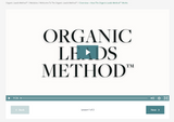 Organic Leads Method - 4 Part Course - Organic Marketing Launch Plan